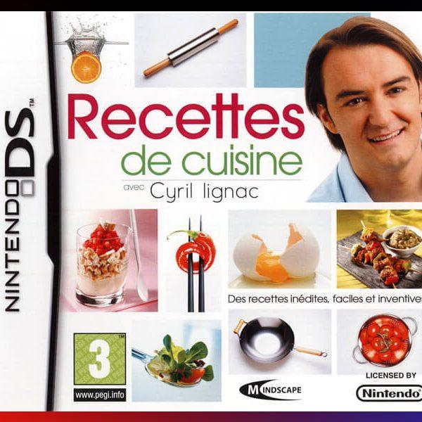 دانلود بازی Recettes de Cuisine avec Cyril Lignac برای نینتندو DS