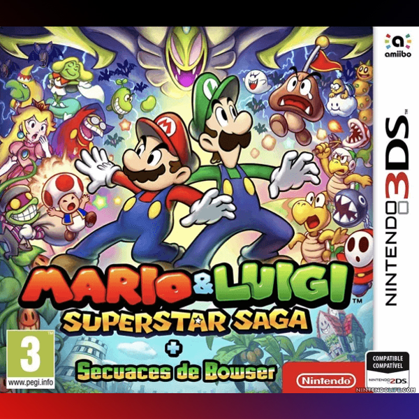 دانلود بازی Mario & Luigi: Superstar Saga + Bowser’s Minions برای نینتندو 3DS