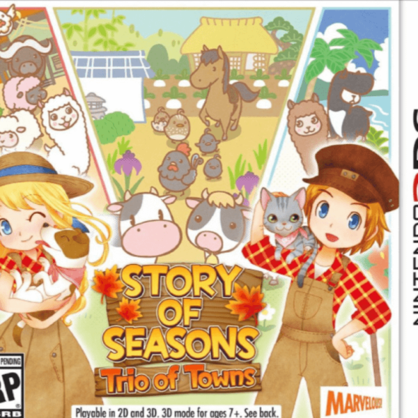 دانلود بازی Story of Seasons: Trio of Towns برای نینتندو 3DS