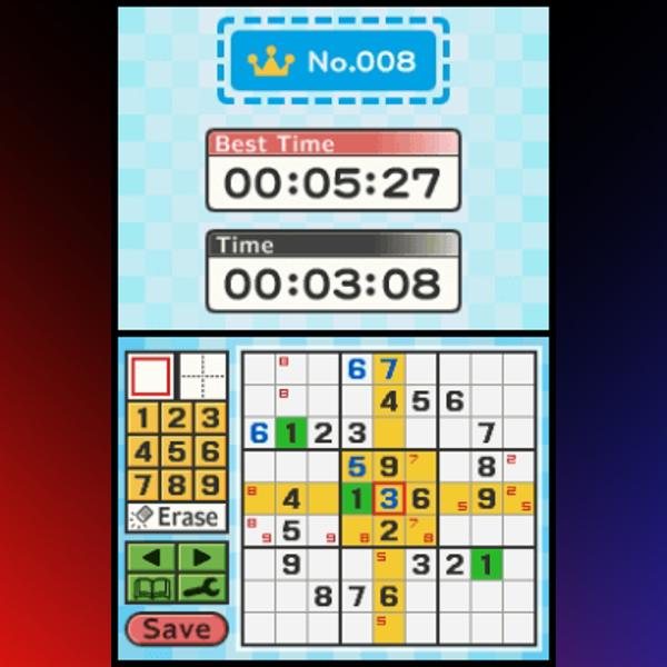 دانلود بازی Sudoku Sensei برای نینتندو ds