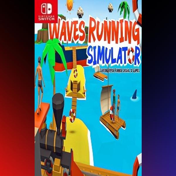 دانلود بازی Waves Running Simulator – Surfing Hyper Runner Casual 3D Games برای نینتندو سوییچ