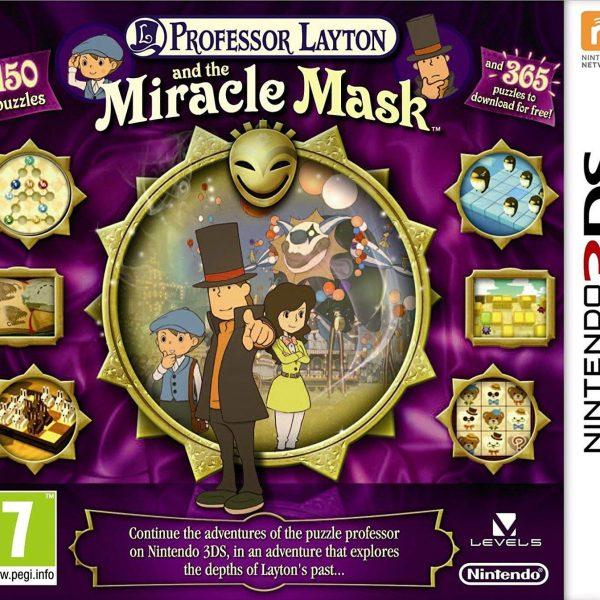 دانلود بازی Professor Layton and The Miracle Mask برای نینتندو 3DS