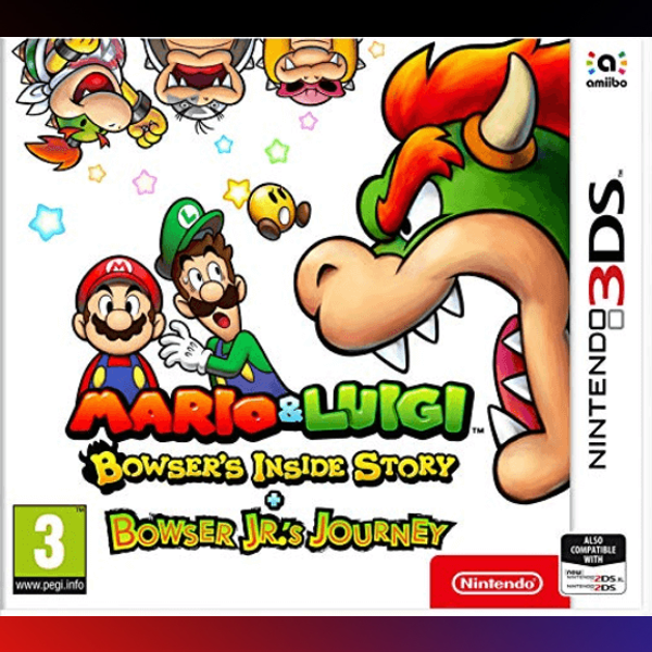 دانلود بازی Mario & Luigi: Bowser’s Inside Story + Bowser Jr .’s Journey برای نینتندو 3DS